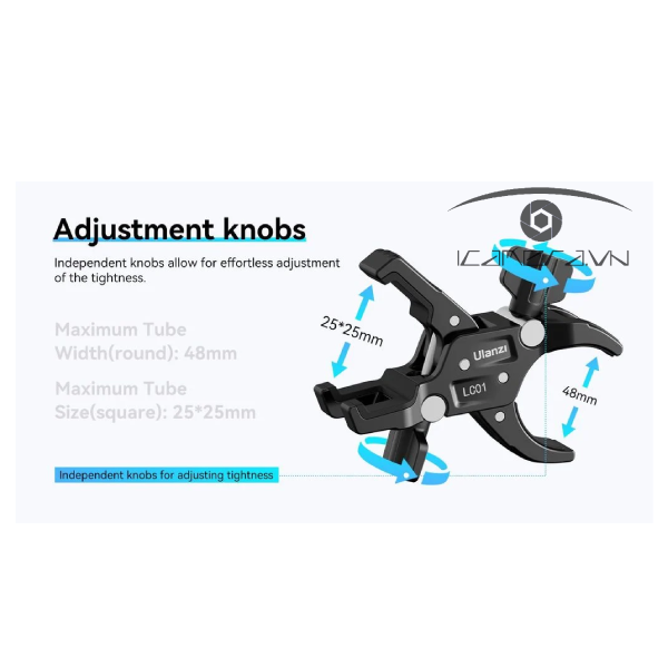 Kẹp đa năng Ulanzi LC01