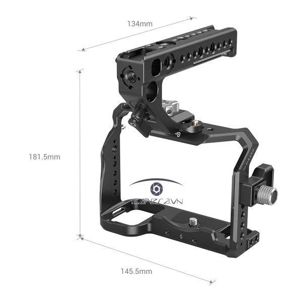 Khung SmallRig 3009B đi kèm tay cầm dành cho Sony Alpha 7S III