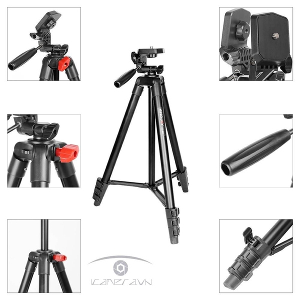 Chân máy ảnh Tripod Kingjoy VT-831