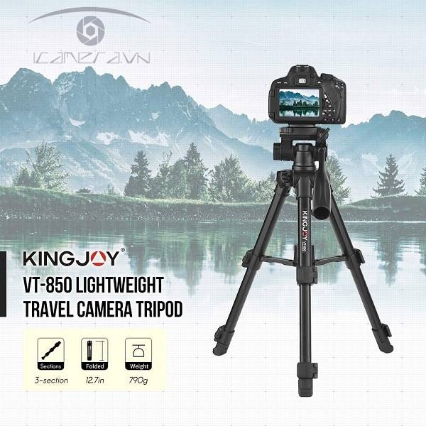 Chân máy ảnh Tripod Kingjoy VT-850