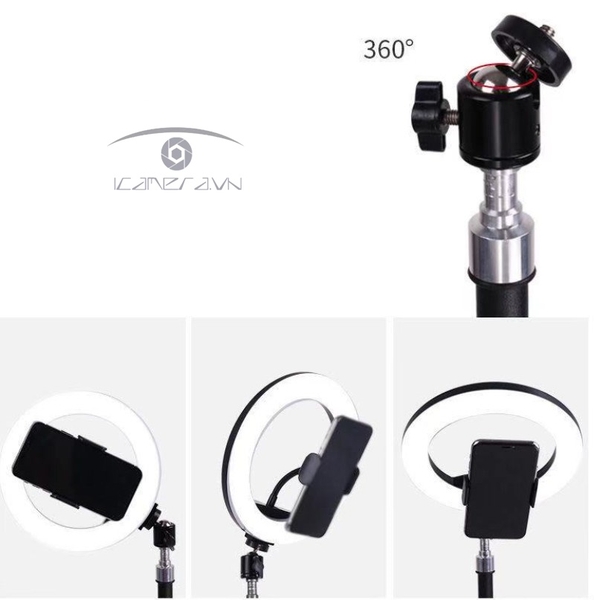 Đèn led ring tròn livetream 20cm M-20