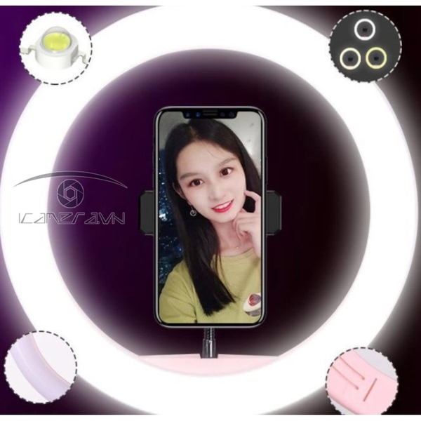 Đèn led ring tròn livetream 20cm M-20