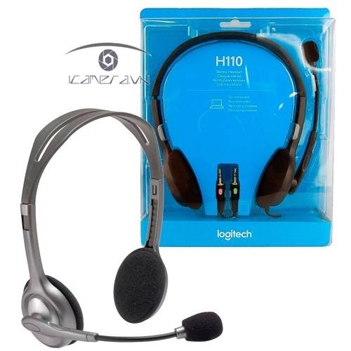 Tai nghe Logitech Stereo H110 (có micro)