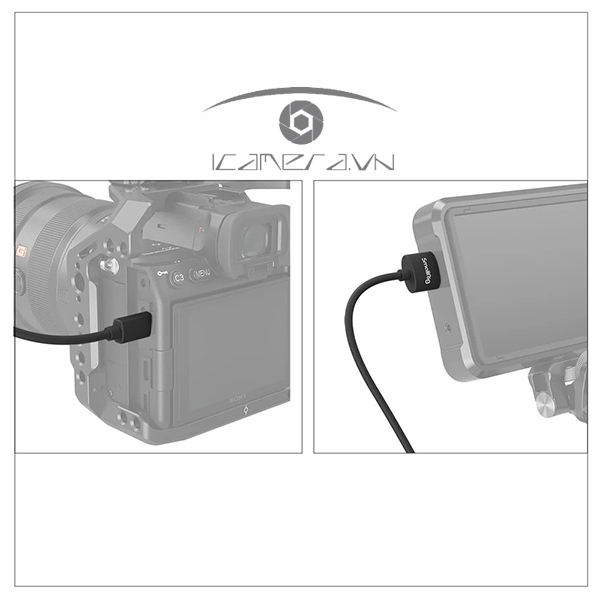 Cáp micro HDMI 3042 - 4K SmallRig (D đến A) 35cm