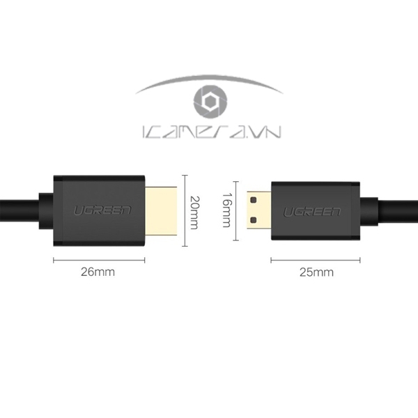 Cáp Mini HDMI to HDMI 1.5m Ugreen 11167