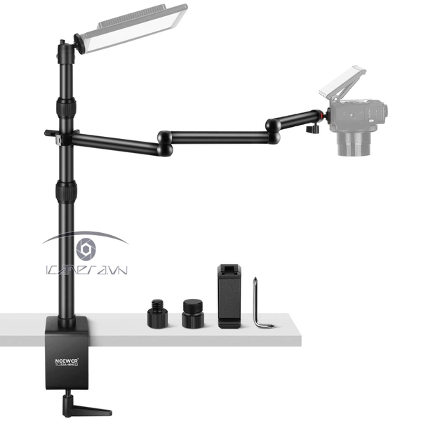 Giá đỡ máy ảnh để bàn nâng cấp NEEWER TL253A+MH022