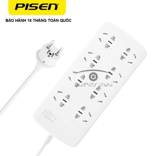 Ổ cắm điện Pisen 008(EP) (8 x AC )