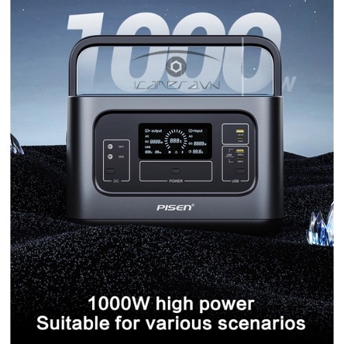 Trạm điện di động - PISEN Super Fast PowerWild 1000W