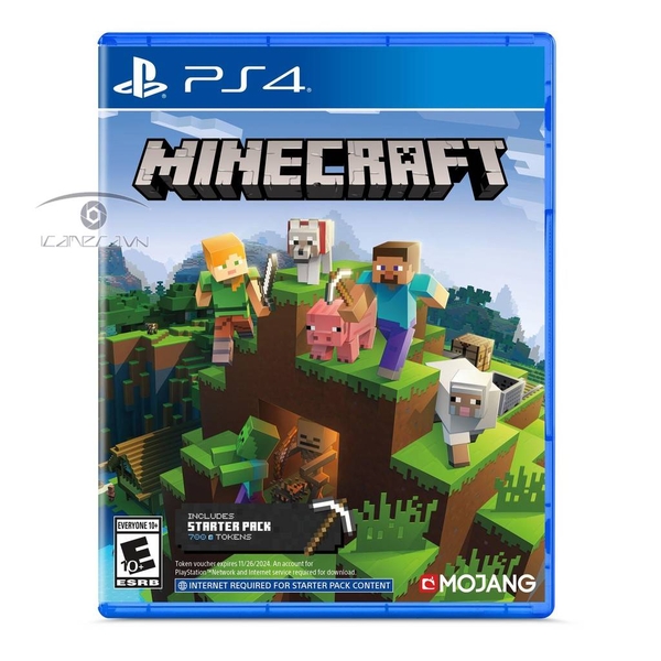 Đĩa games PS4 Minecraft