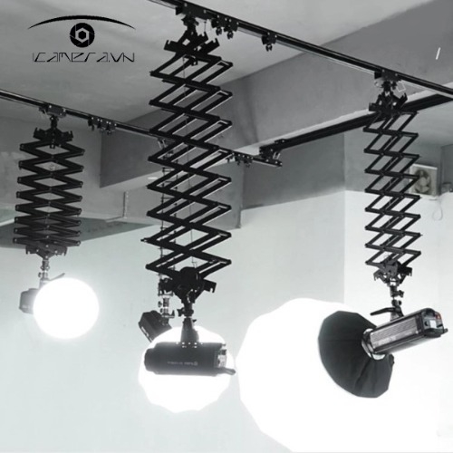 Dàn ray treo đèn studio bộ 4 