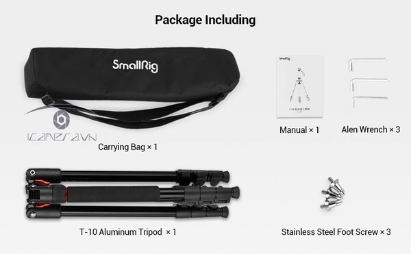 Chân máy tripod SmallRig CT-10