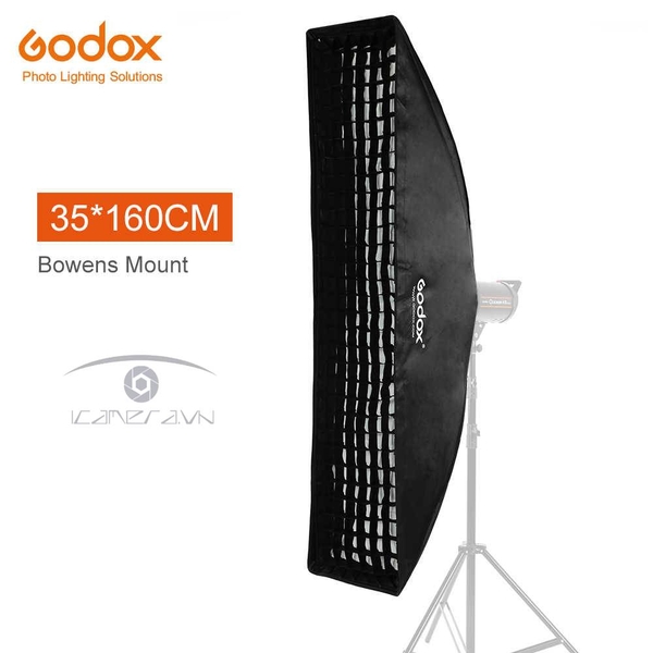 Softbox Godox 35x160cm kèm grid tổ ong