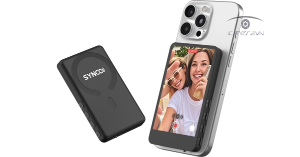 Màn hình theo dõi selfie Synco XView M4 hỗ trợ quay vlog chụp ảnh