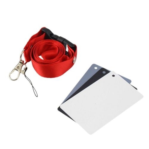 Thẻ cân bằng trắng Gray Card size nhỏ