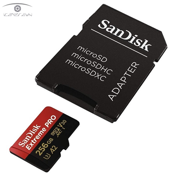 Thẻ nhớ MicroSD 256GB 200MB/s SanDisk Extreme Pro V30 A2