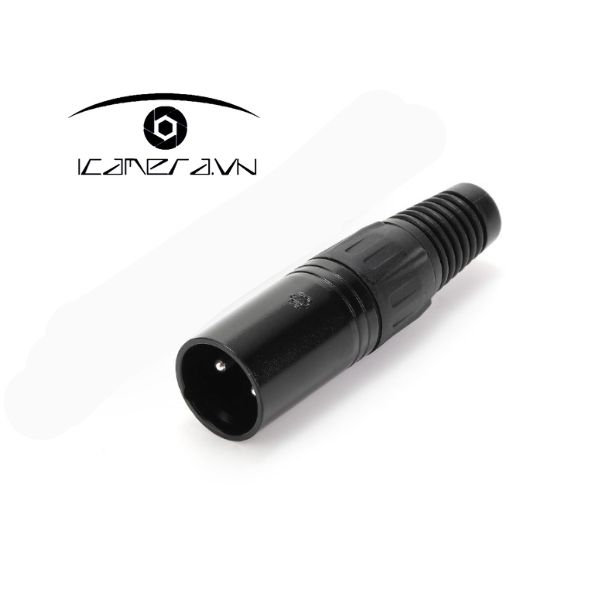 Jack chuyển tín hiệu âm thanh XLR-3P đầu đực Male XLR connector SVP555SC Srexact