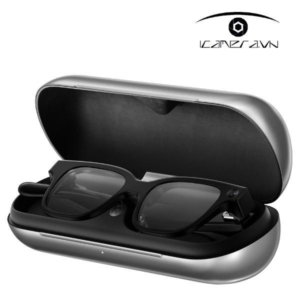 Kính thông minh Rokid Glasses phiên dịch quốc tế kèm hộp sạc