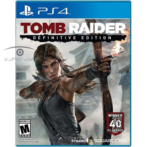 Đĩa game PS4 Tomb Raider - Definitive Edition