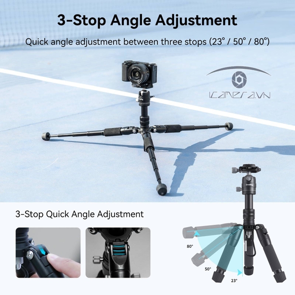 Chân máy ảnh mini Smallrig VT-20 4289