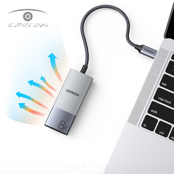 Cáp chuyển USB Type C to HDMI 2.1 hỗ trợ 8K@60Hz Ugreen 50338
