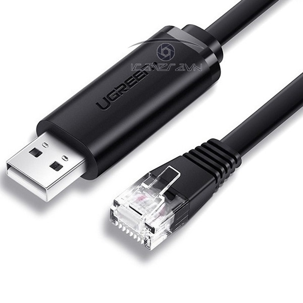 Cáp lập trình Console USB to RJ45 dài 3m Ugreen 60813