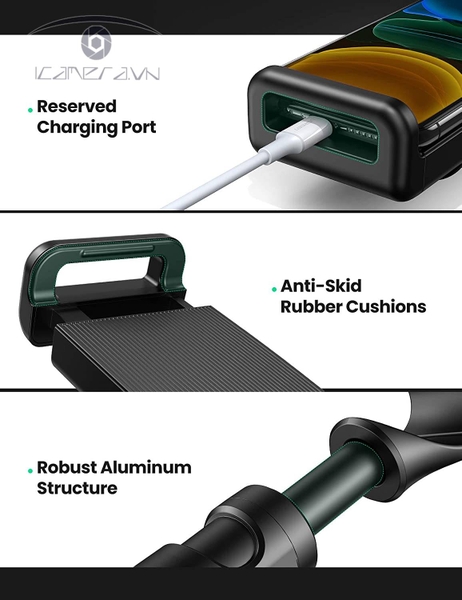 Giá đỡ điện thoại, iPad gắn xe ghế sau xe hơi Ugreen
