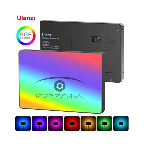 Ulanzi LT003 - Đèn Led RGB 10" Đổi màu 2500K-9000K