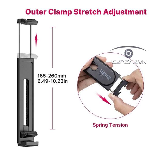 Ulanzi U-Pad II - Gá Kẹp Smartphone, ipad