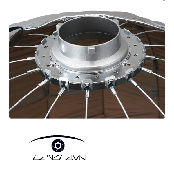 Softbox Parabolic thao tác nhanh XP2-90 kèm lưới tổ ong