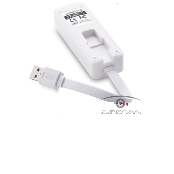 Ugreen UG-20268 USB 2.0 to Lan 10/100Mbps tốc độ cao chính hãng