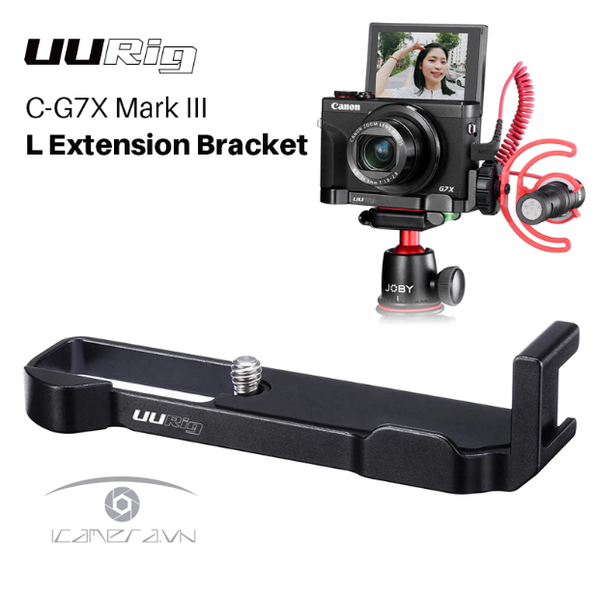 Giá đỡ mở rộng chữ L cho Canon G7X Mark III - UUrig R016