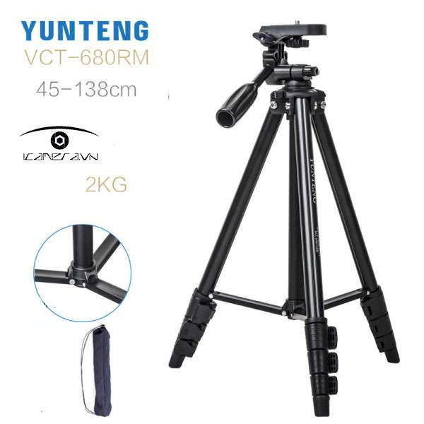 Chân máy ảnh chính hãng Yunteng VCT-680 cho DSLR Camera