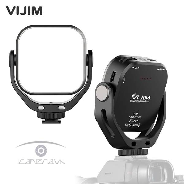 Đèn led VIJIM VL66 đổi màu 3200-5600K