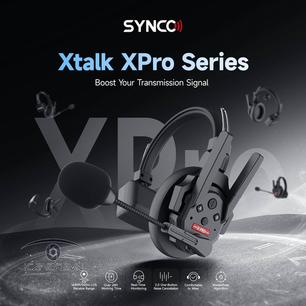 Synco Xtalk XPro 13 - Bộ liên lạc không dây 2 chiều 2.4GHz (13 tai)