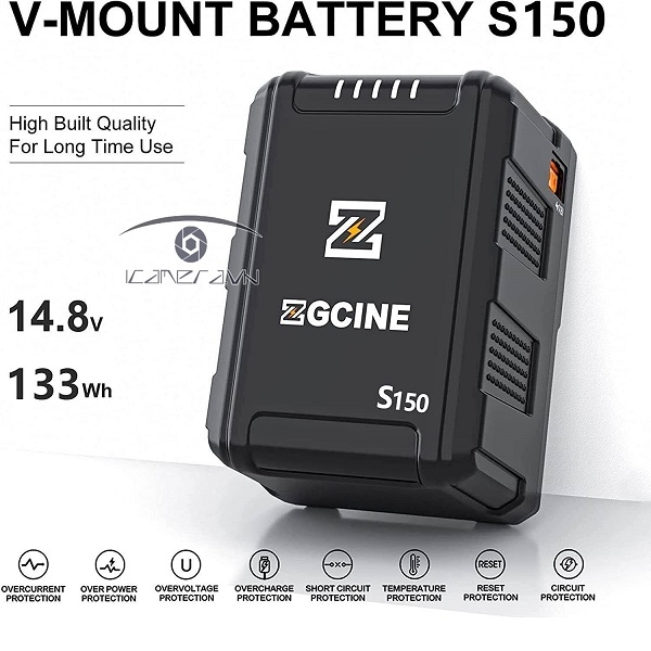 Pin V-mount ZGCINE ZG-S150 (135Wh)