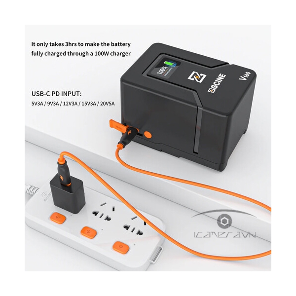 ZGCINE V160 142Wh V-Mount Battery (9600mAh)