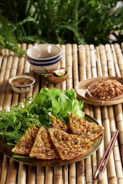 Bánh tép rong chiên giòn