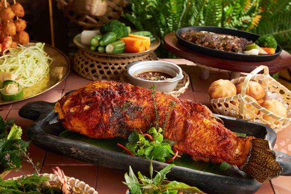 Cá thỏ biển Phú Quốc nướng muối ớt