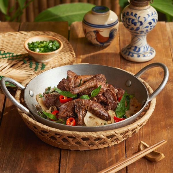 Chim câu xào củ sen