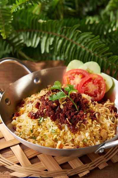 Cơm chiên mắm tép