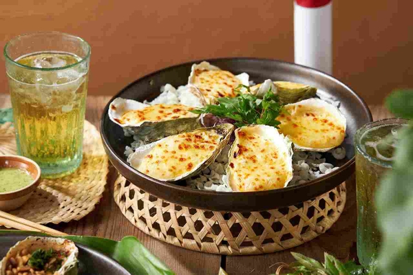 Hàu nướng phô mai