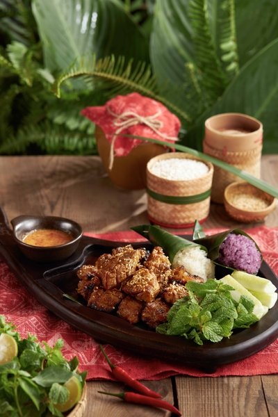 Thịt heo nướng kiểu Bếp Quán