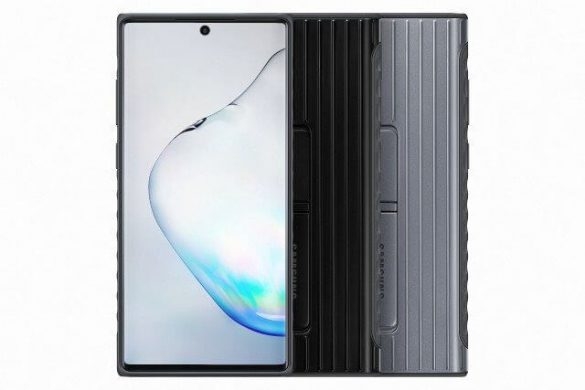 op lung samsung note 10 protective 1 - Ốp lưng Protective Stand Cover Case Samsung Galaxy Note 10 Plus chính hãng