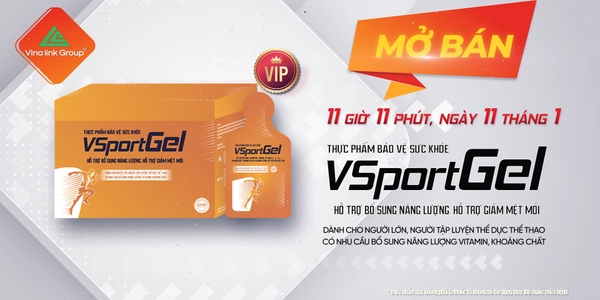 Vinalink Group chính thức mở bán Thực phẩm bảo vệ sức khỏe VSportGel ...