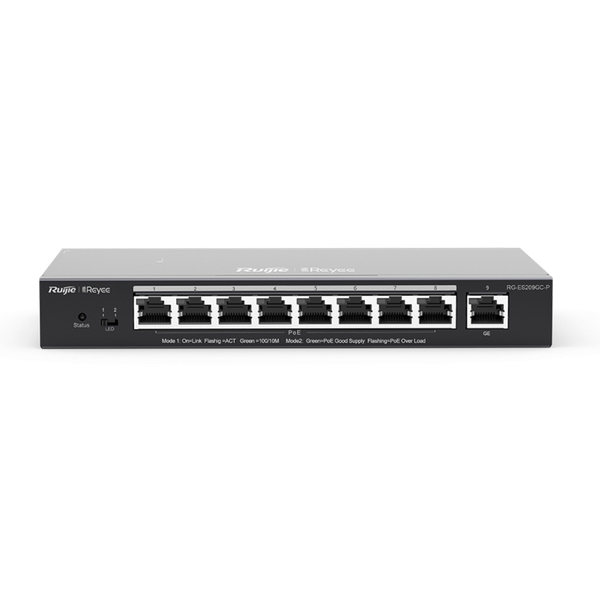 Switch POE 9 cổng RUIJIE REYEE RG-ES209GC-P