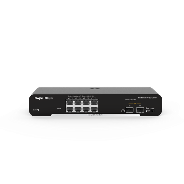 Switch 8 cổng 10/100/1000 BASE-T RUIJIE RG-NBS3100-8GT2SFP