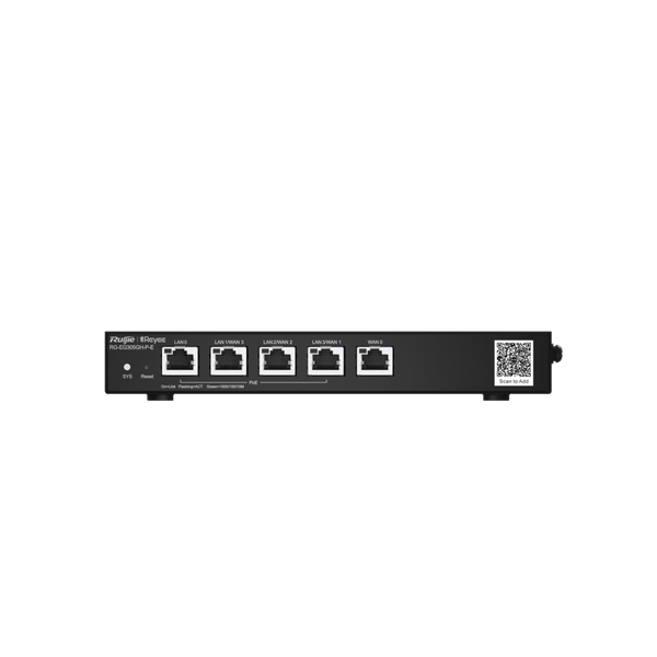 Smart Gateway 5 cổng RUIJIE RG-EG305GH-P-E - Cân bằng tải 300 User - Tích hợp cấp nguồn POE