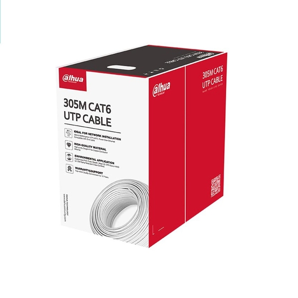 Cáp mạng UTP CAT.6 305m DAHUA DH-PFM920I-6UN-C