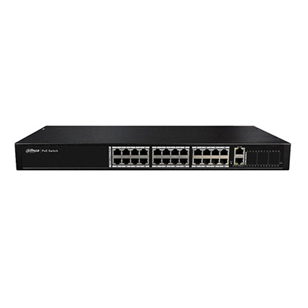 Switch POE 24 cổng Dahua DH-PFS4026-24P-370 (công nghiệp)
