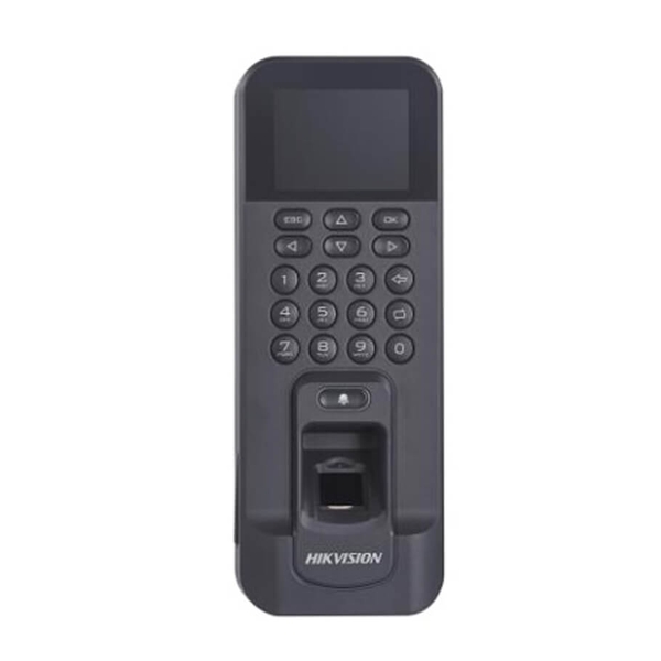 Máy Chấm Công Hikvision DS-K1T804AMF Vân Tay + Thẻ Mifare, Màn hình LCD 2.4 inch